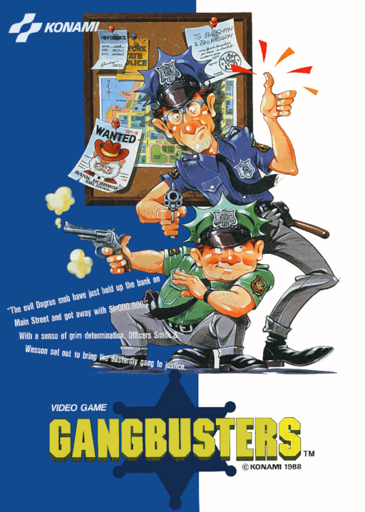 Gang Busters (set 1) Arcade Game Cover